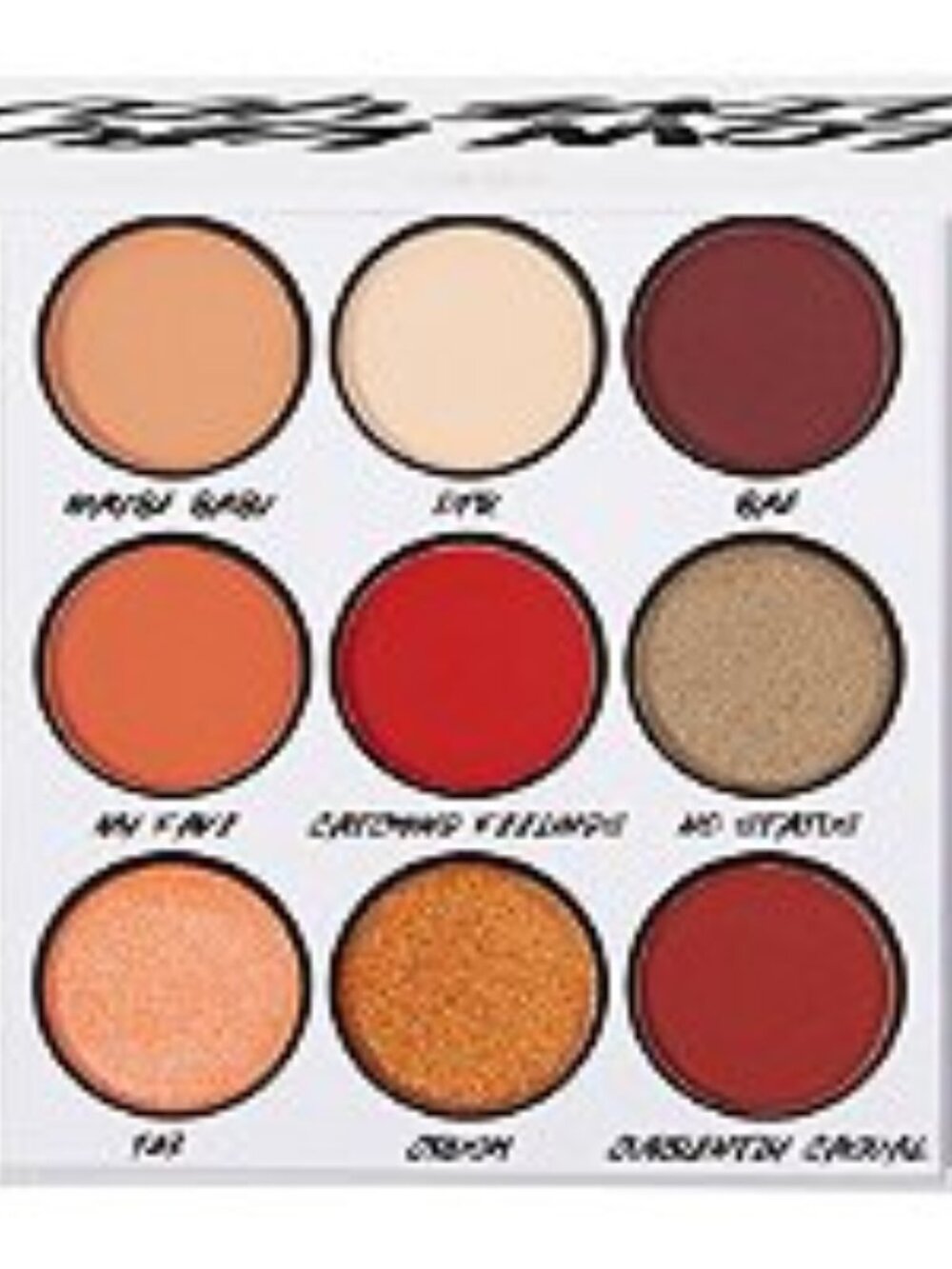 BH Cosmetics LOW KEY LOVE YOU - 9 Color Shadow Palette